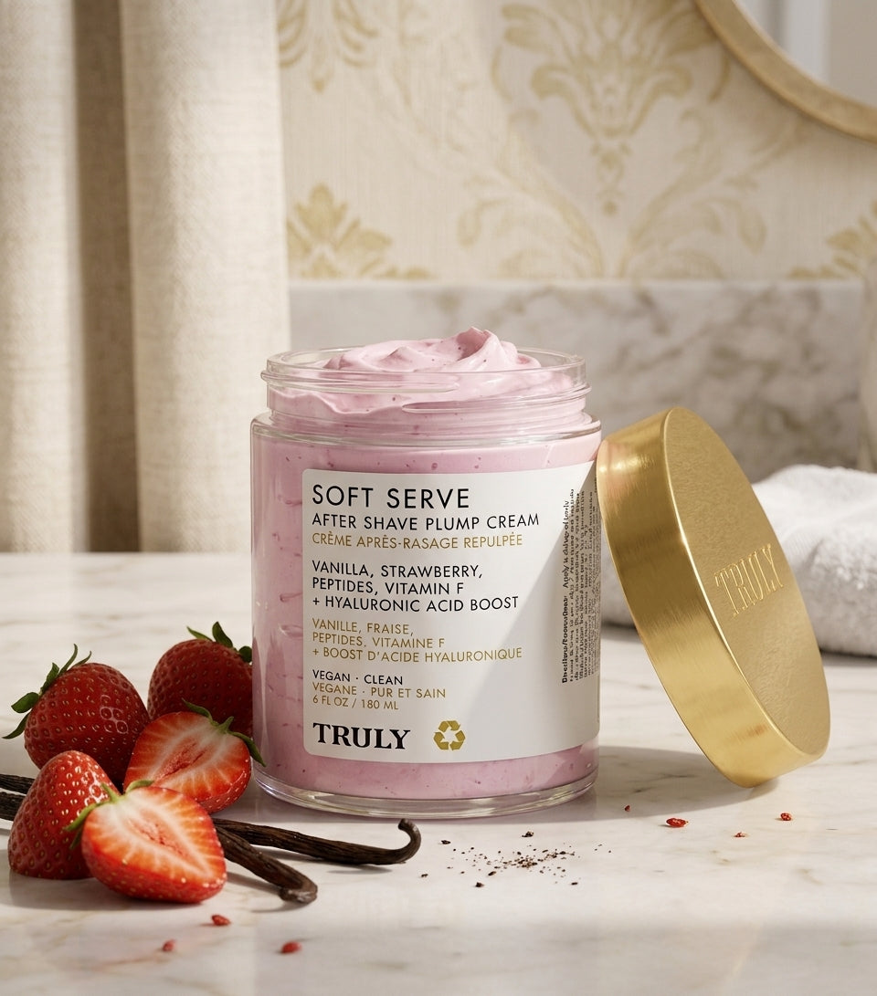 🍬Crema Truly Soft Serve Fresa🧴🍓🍬