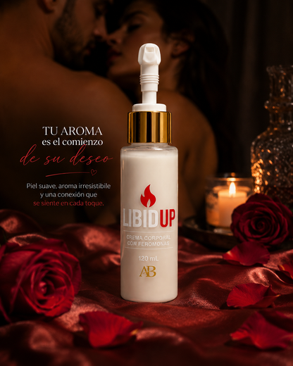 🔥LIBIDUP CREMA CORPORAL CON FEROMONAS ❤️🔥 (Mujer)